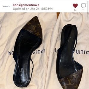 LV size 39 Cherrie Ballet Flats